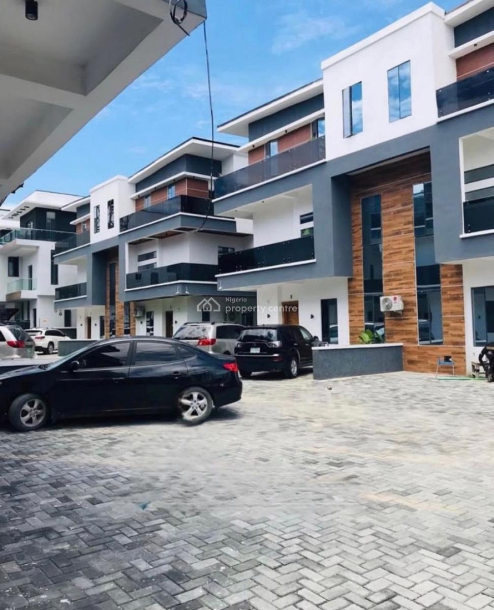 Lovely 5 Bedroom Terraced Duplex with Bq, Ikate, Lekki, Lagos, Terraced Duplex for Rent