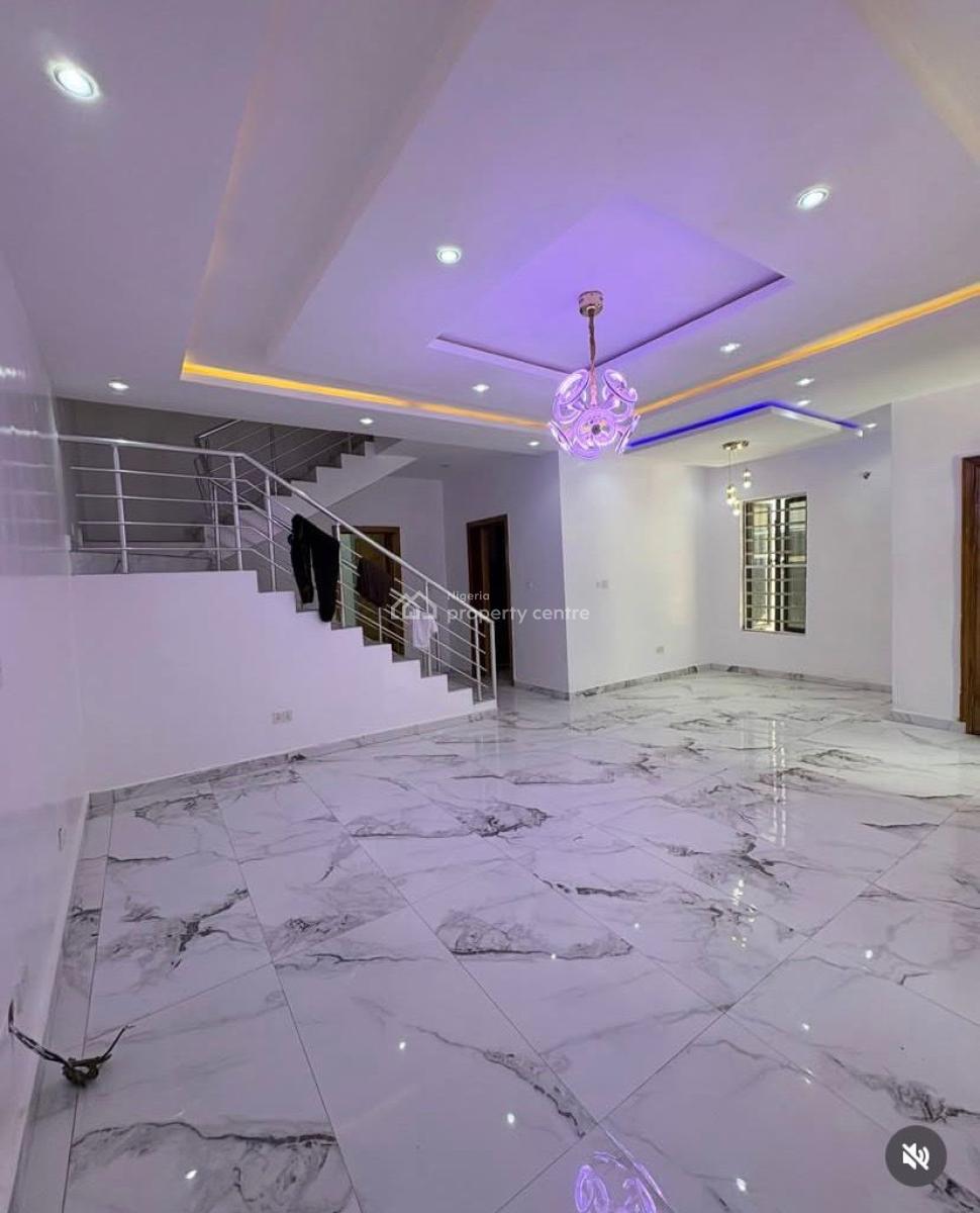 Lovely 5 Bedroom Terraced Duplex with Bq, Ikate, Lekki, Lagos, Terraced Duplex for Rent