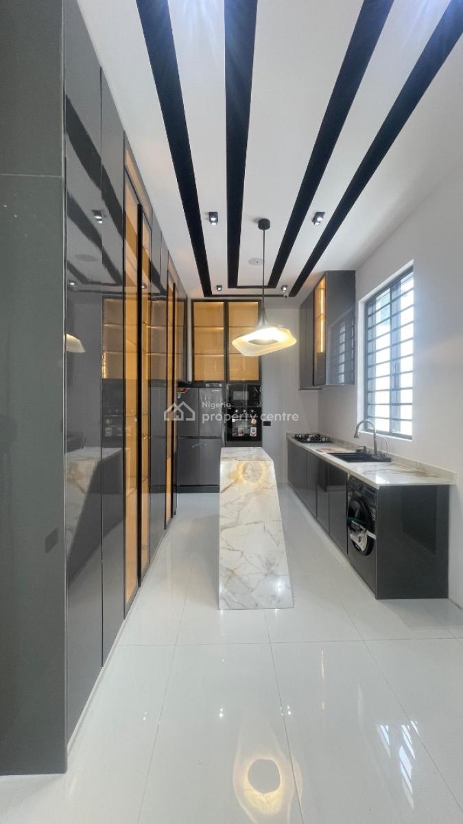 Spectacular Detached 5bdr Duplex + Swimming Pool + Boys Quarters, Flood Free, Serene Estate in, Ikota, Lekki, Lagos, Detached Duplex for Sale
