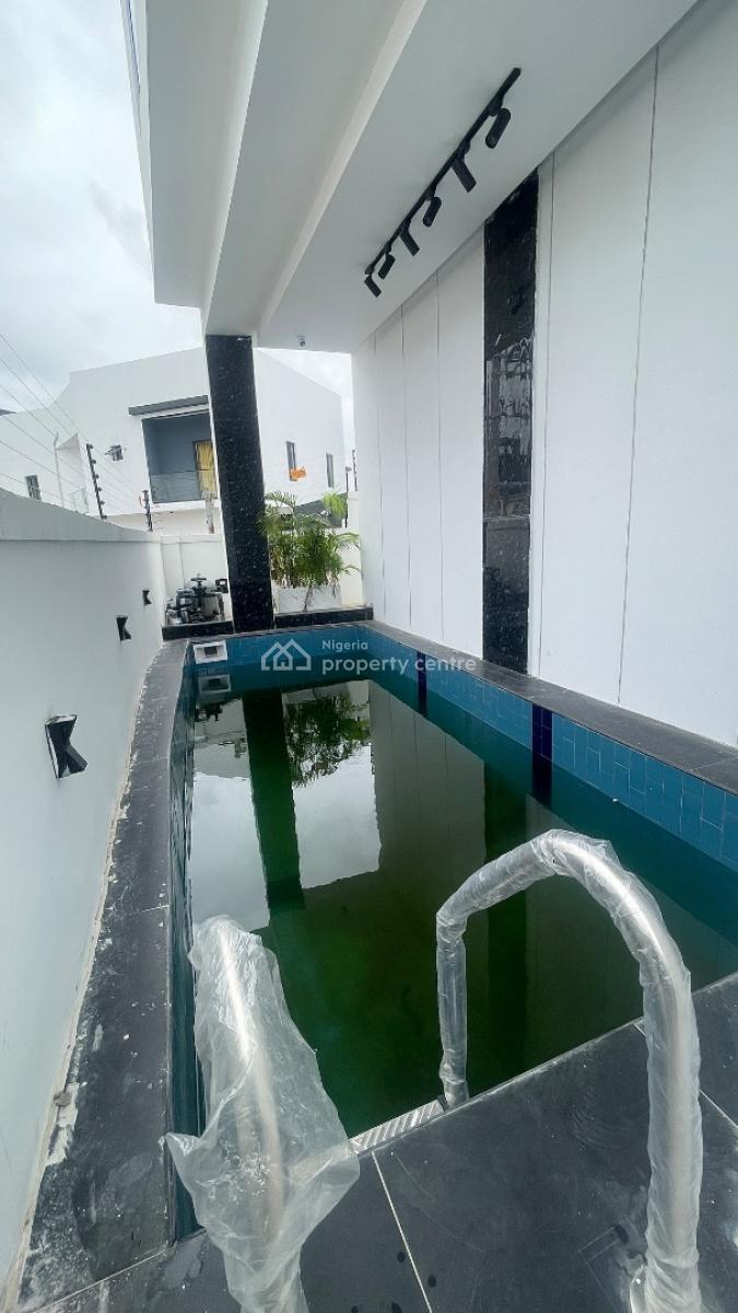 Spectacular Detached 5bdr Duplex + Swimming Pool + Boys Quarters, Flood Free, Serene Estate in, Ikota, Lekki, Lagos, Detached Duplex for Sale