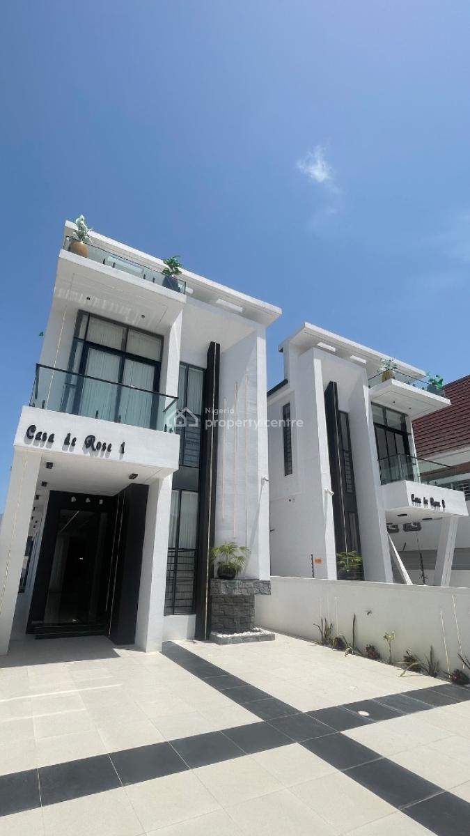 Spectacular Detached 5bdr Duplex + Swimming Pool + Boys Quarters, Flood Free, Serene Estate in, Ikota, Lekki, Lagos, Detached Duplex for Sale