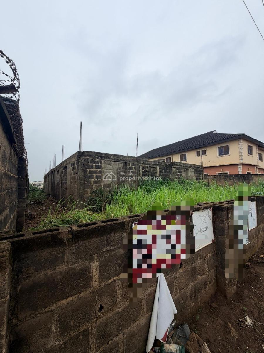 2 Units of 2 Bedroom with 1 Unit of 1 Bedroom on a Full Plot, Magboro, Ogun, Mixed-use Land for Sale