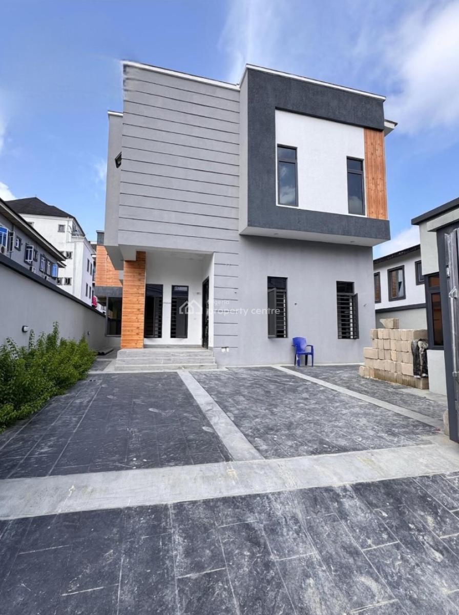 4-bedroom Detached Duplex with a Bq, Chevron, Lekki, Lagos, Detached Duplex for Sale