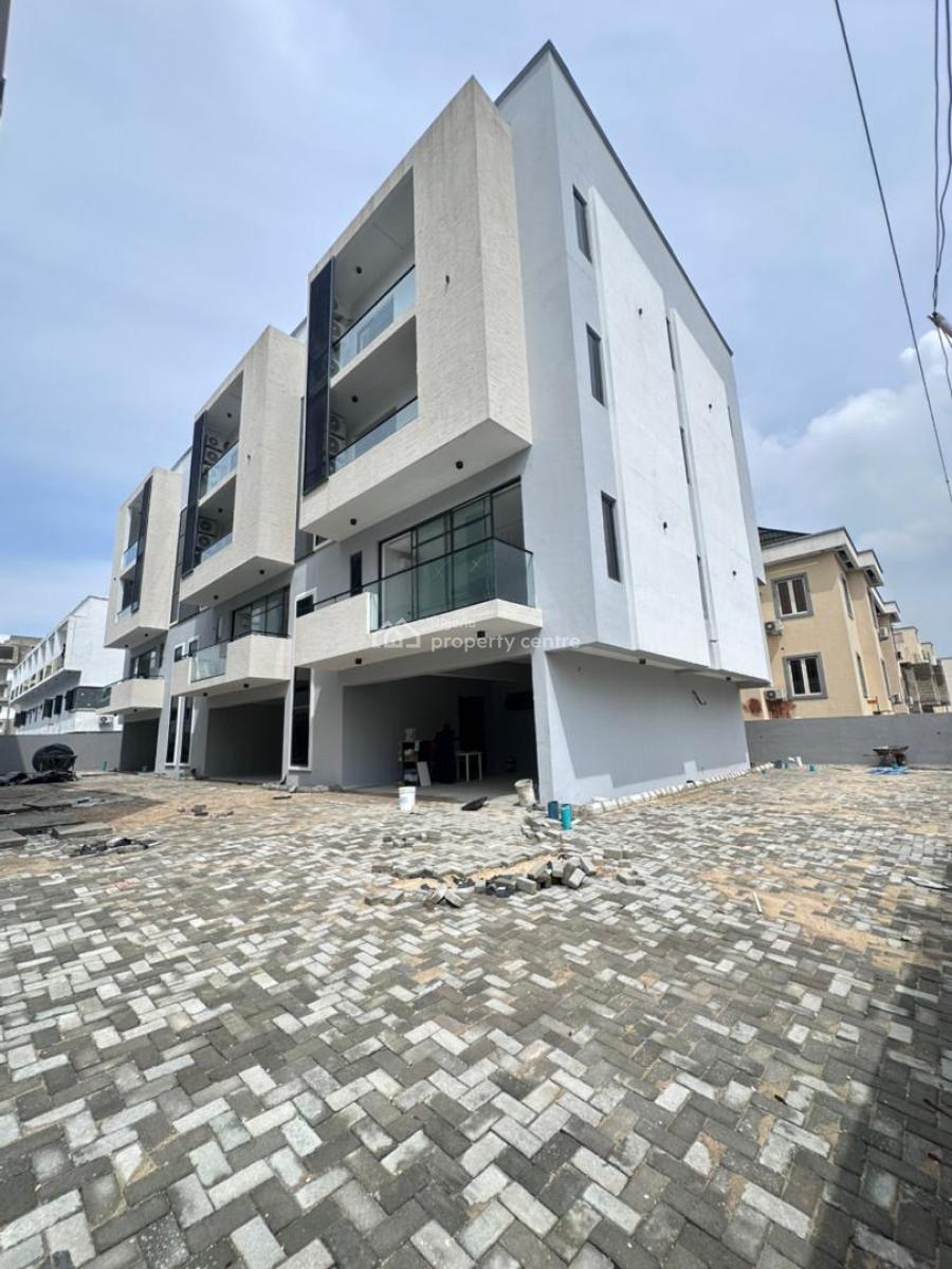 Spacious 5 Bedroom Terrace Duplex with Bq &elevator, Lekki Phase 1, Lekki, Lagos, Detached Duplex for Sale