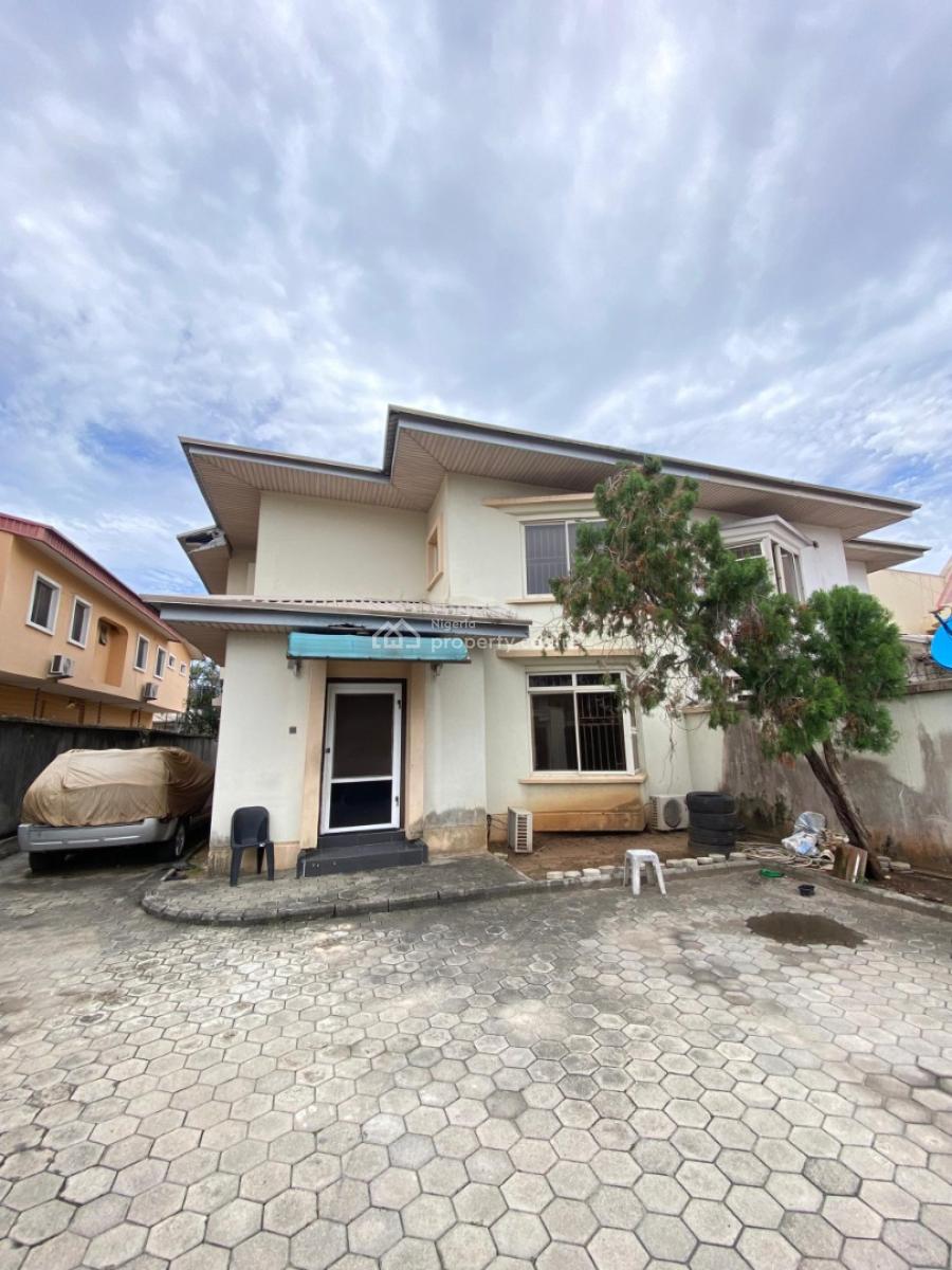 Spacious 4-bedroom Semi Detached Duplex with 2 Rooms Bq, Lekki Phase 1, Lekki, Lagos, House for Rent
