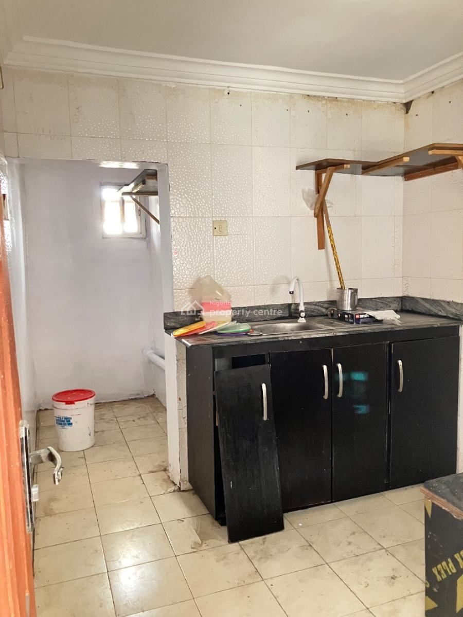 Beautiful 2 Bedroom Flat Upstairs All Room Ensuite Painted, Off Total Filling Station, Oregun, Ikeja, Lagos, Flat / Apartment for Rent
