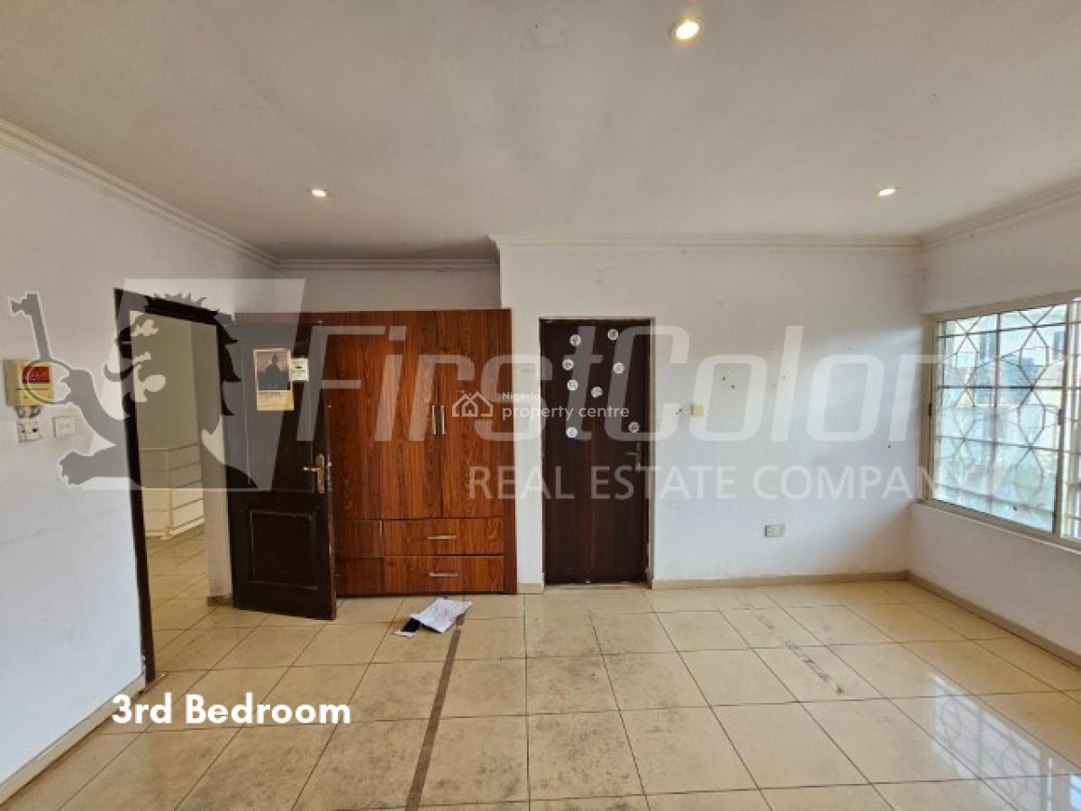Fully Serviced Contemporary 3 Bedroom Terraced House, Lekki Phase 1, Lekki, Lagos, Terraced Duplex for Rent