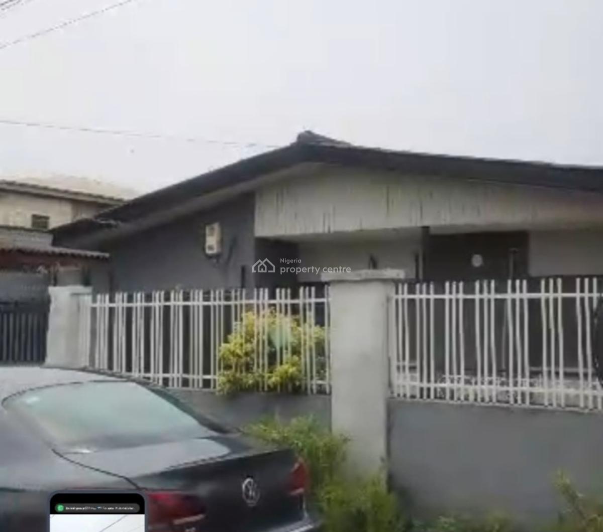 5 Bedroom Bungalow with Bq on 475sqm of Land, Adeniran Ogunsanya, Surulere, Lagos, Detached Bungalow for Sale