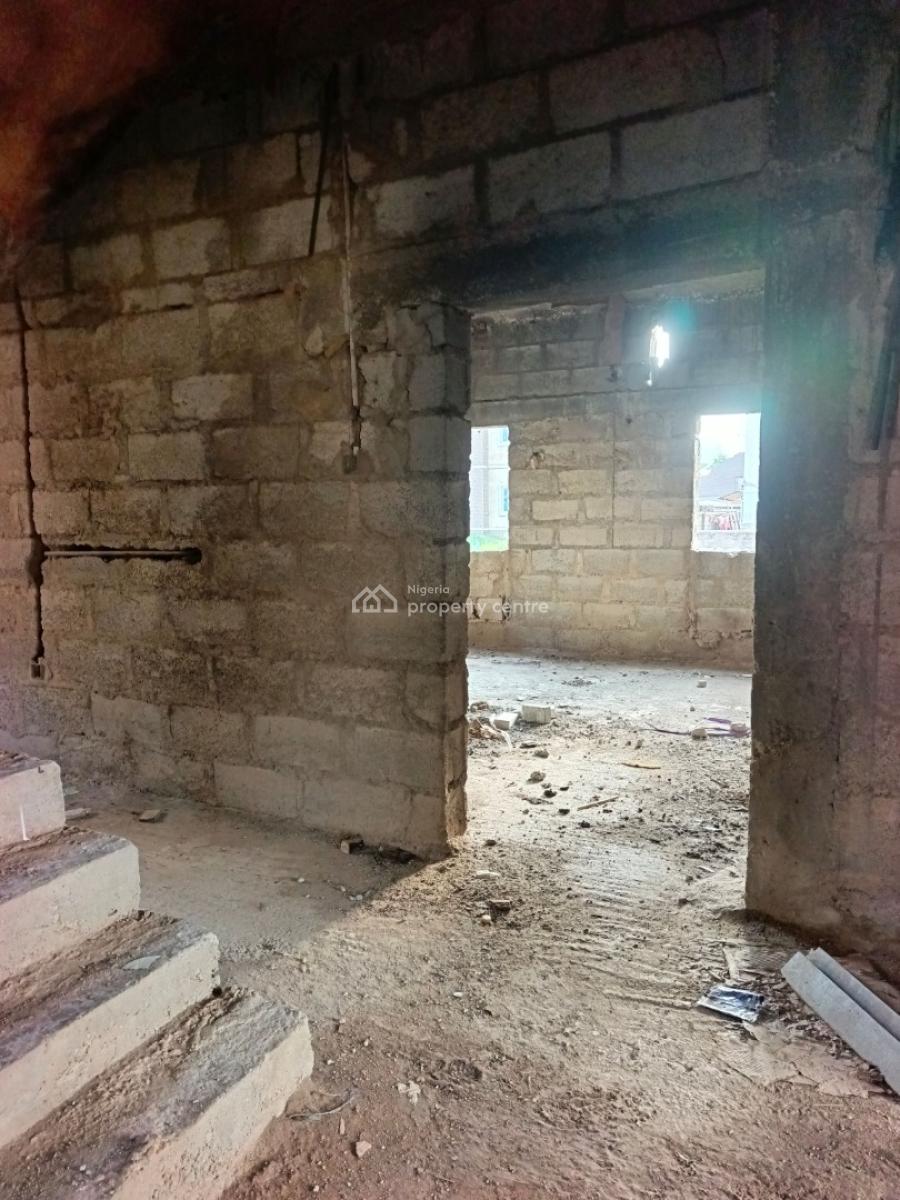 4bedroom Fully Detach Duplex Carcass in Apo -abuja, Apo District. Abuja - Nigeria., Apo Resettlement, Apo, Abuja, Detached Duplex for Sale