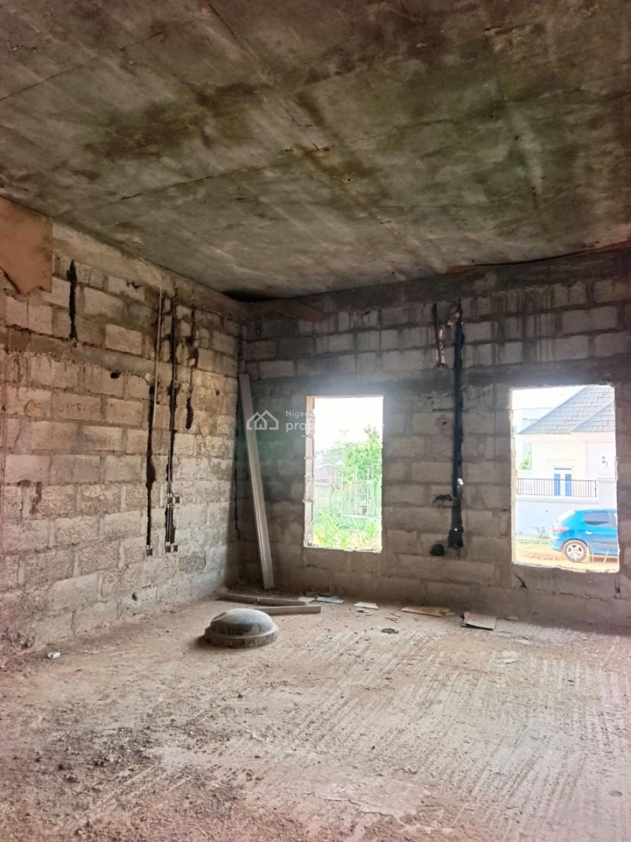 4bedroom Fully Detach Duplex Carcass in Apo -abuja, Apo District. Abuja - Nigeria., Apo Resettlement, Apo, Abuja, Detached Duplex for Sale