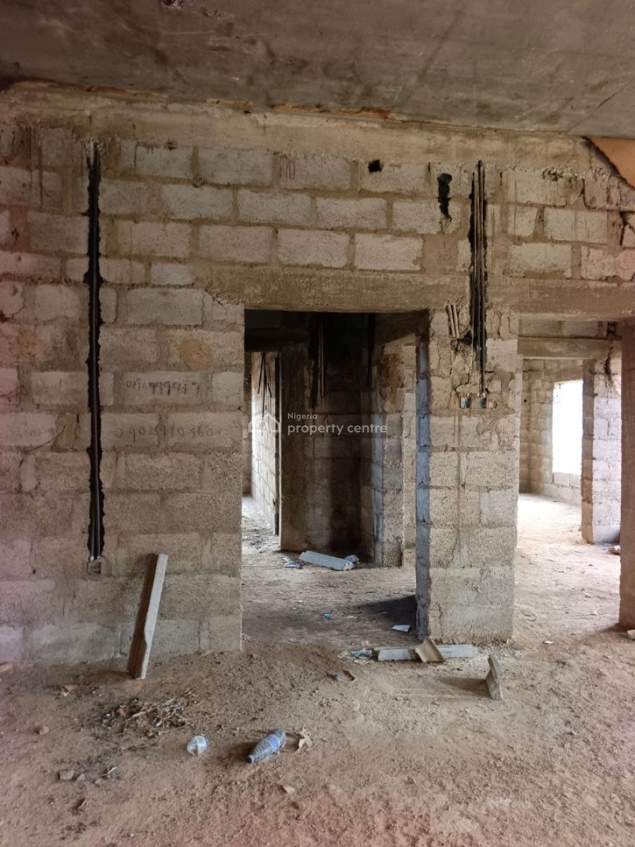 4bedroom Fully Detach Duplex Carcass in Apo -abuja, Apo District. Abuja - Nigeria., Apo Resettlement, Apo, Abuja, Detached Duplex for Sale