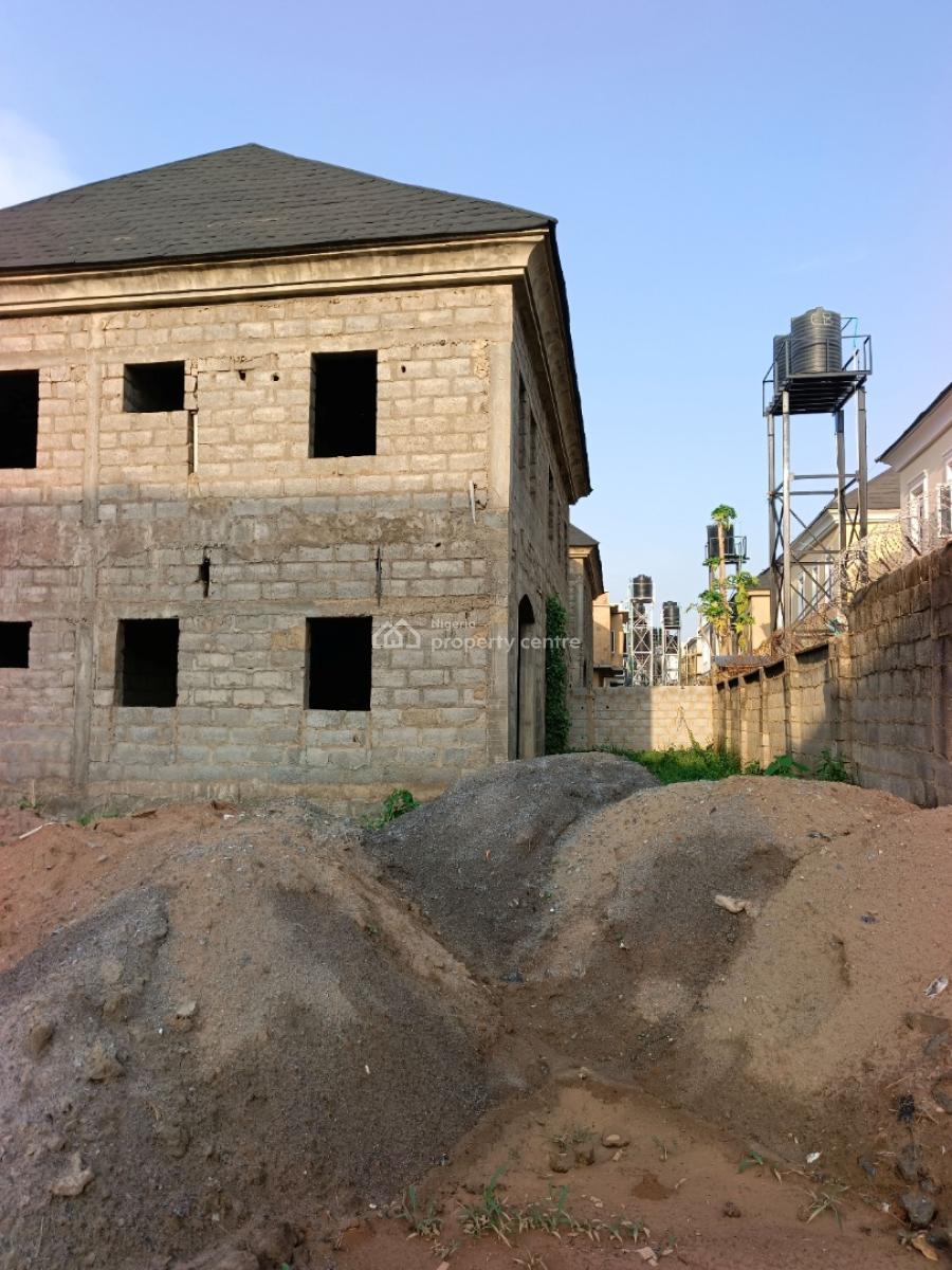 4bedroom Fully Detach Duplex Carcass in Apo -abuja, Apo District. Abuja - Nigeria., Apo Resettlement, Apo, Abuja, Detached Duplex for Sale