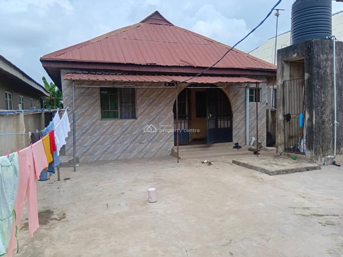 A2-bedroom Flat, 1-bedroom Flat with a Shop in Front, Parking, & Gated, Orunkole Phase 3, Mowe Town, Ogun, Flat / Apartment for Sale