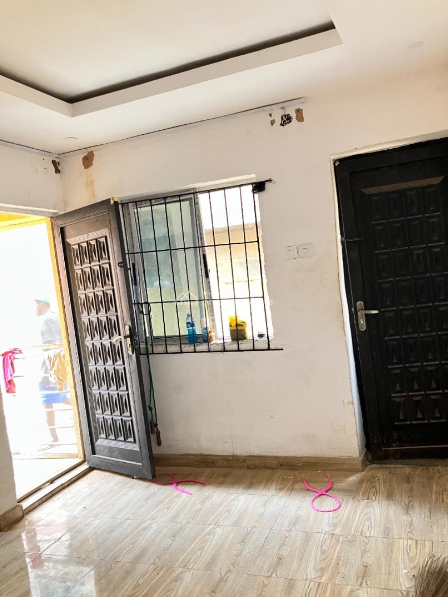 a Standard Room Self Contain Downstairs Fence with Gate, Nice Environment By Total Filling Station Olusosun Oregun Ikeja, Oregun, Ikeja, Lagos, Self Contain (single Rooms) for Rent