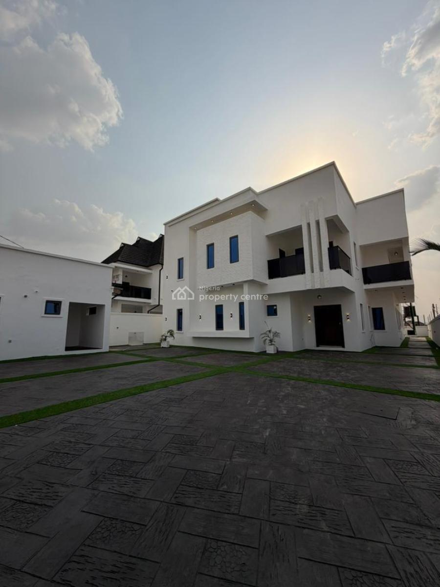 5 Bedroom Duplex with 10kva Solar and Bq, Olapade Agoro, Ibadan, Oluyole, Oyo, Detached Duplex for Sale