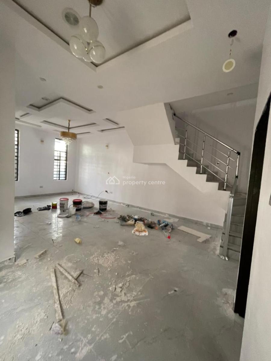 4bedroom Semi Datched Duplex with Bq, Chevron Lekki Lagos, Lekki, Lagos, Detached Duplex for Rent