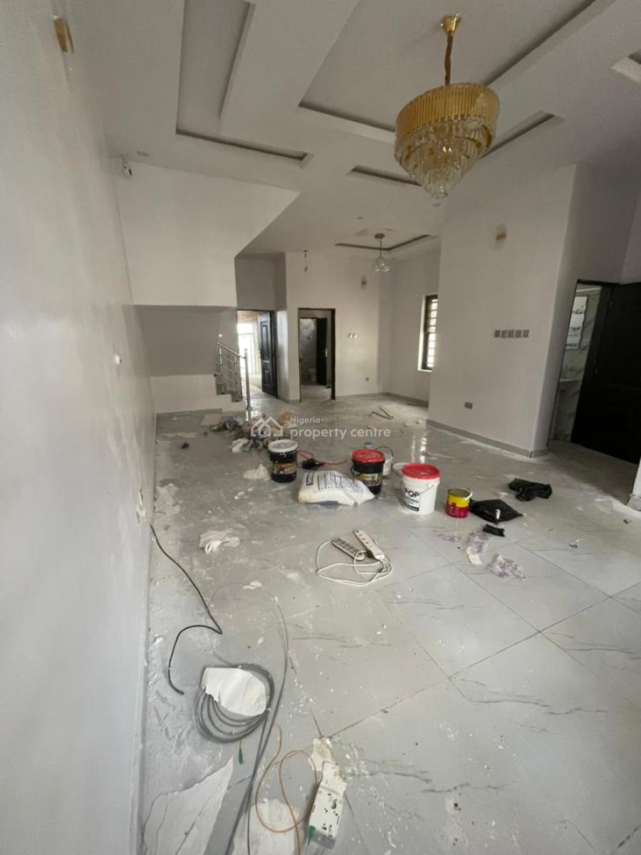 4bedroom Semi Datched Duplex with Bq, Chevron Lekki Lagos, Lekki, Lagos, Detached Duplex for Rent