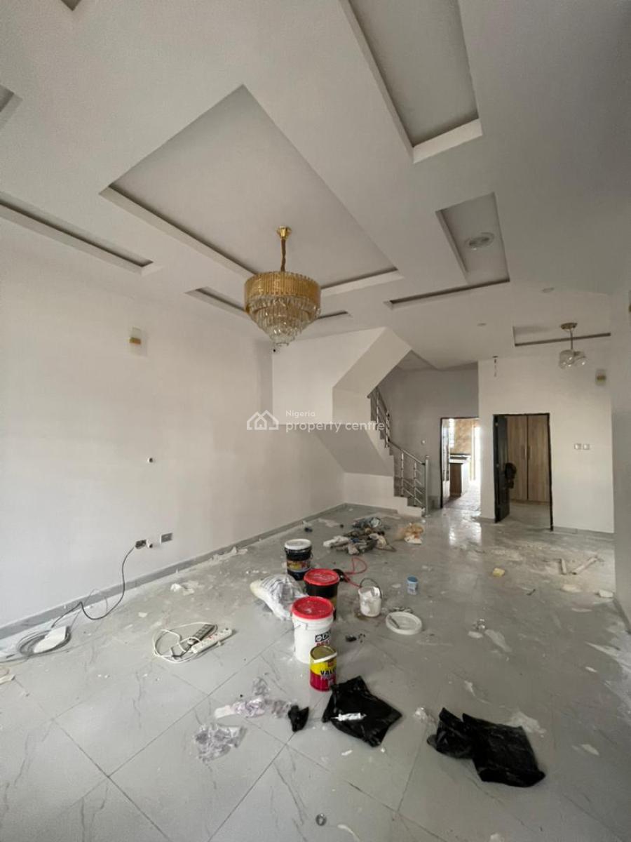 4bedroom Semi Datched Duplex with Bq, Chevron Lekki Lagos, Lekki, Lagos, Detached Duplex for Rent