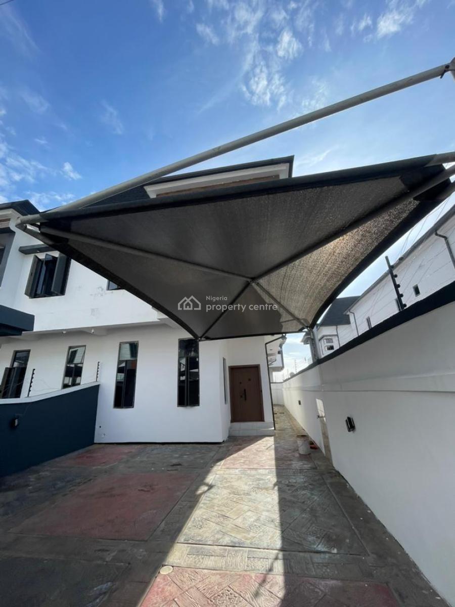 4bedroom Semi Datched Duplex with Bq, Chevron Lekki Lagos, Lekki, Lagos, Detached Duplex for Rent