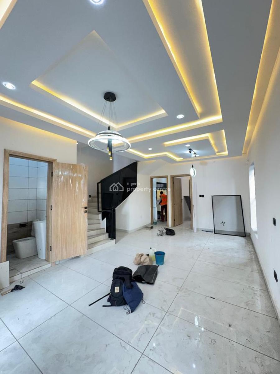Lovely 4 Bedroom Semi Detached Duplex with a Room Bq., Gbagada, Lagos, House for Sale