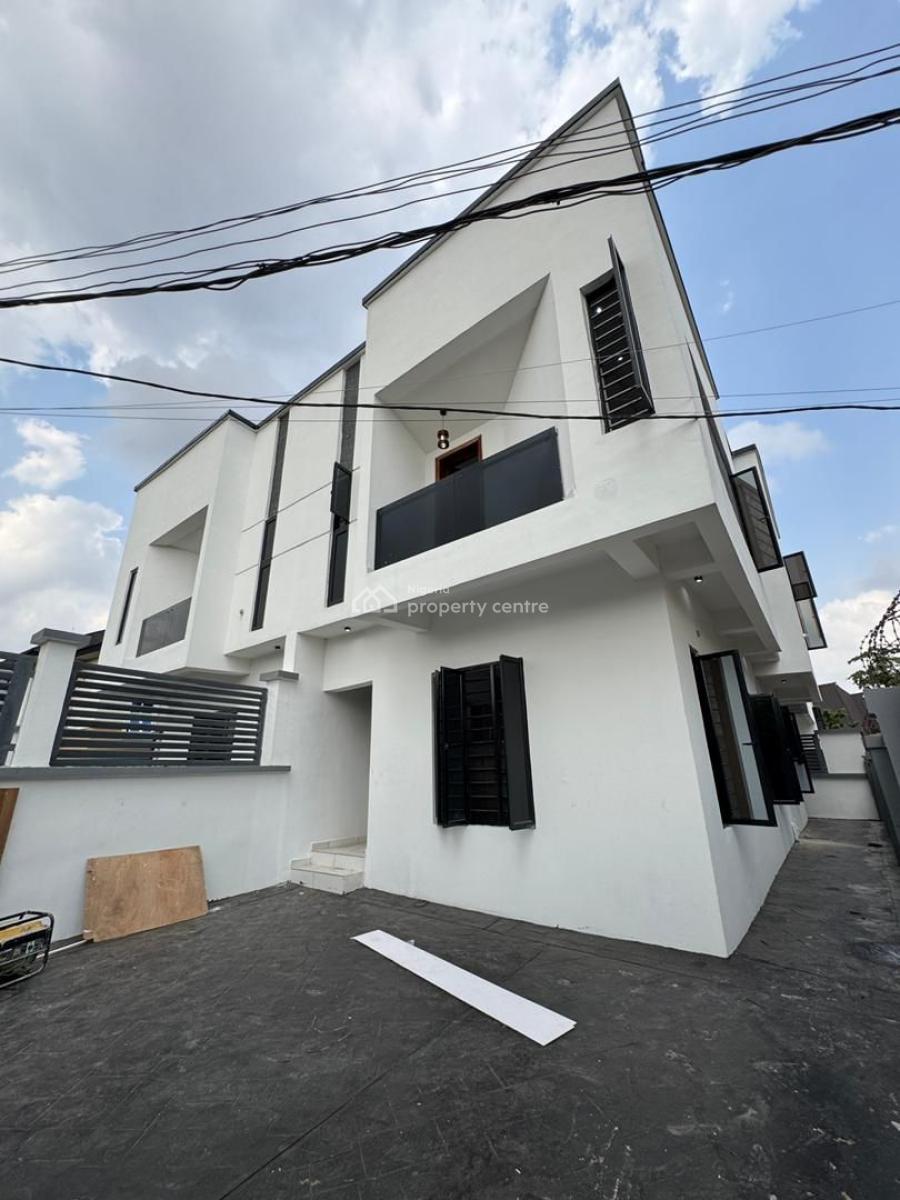 Lovely 4 Bedroom Semi Detached Duplex with a Room Bq., Gbagada, Lagos, House for Sale