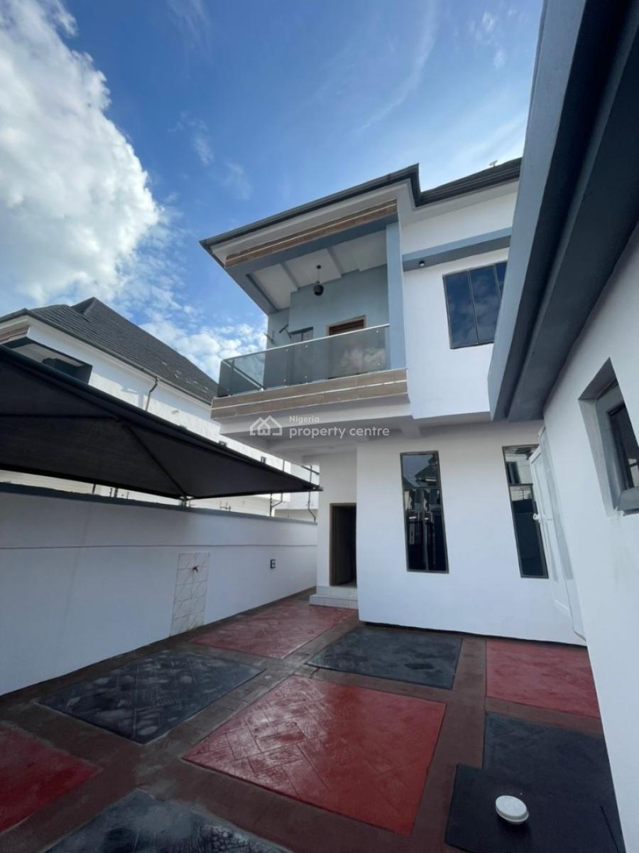 4 Bedroom Semi Datched Duplex with Bq, Chevron, Lekki, Lagos, Semi-detached Duplex for Rent