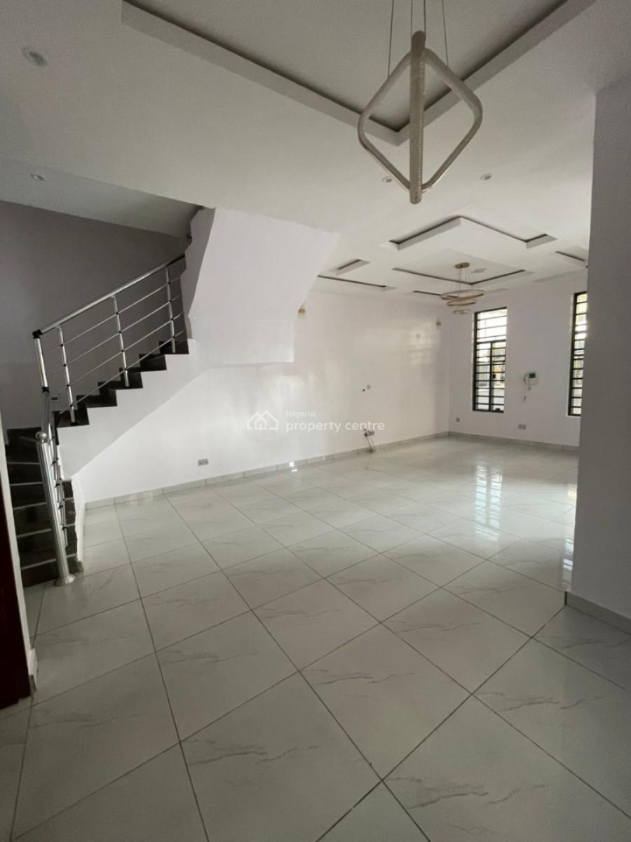 4 Bedroom Semi Datched Duplex with Bq, Chevron, Lekki, Lagos, Semi-detached Duplex for Rent