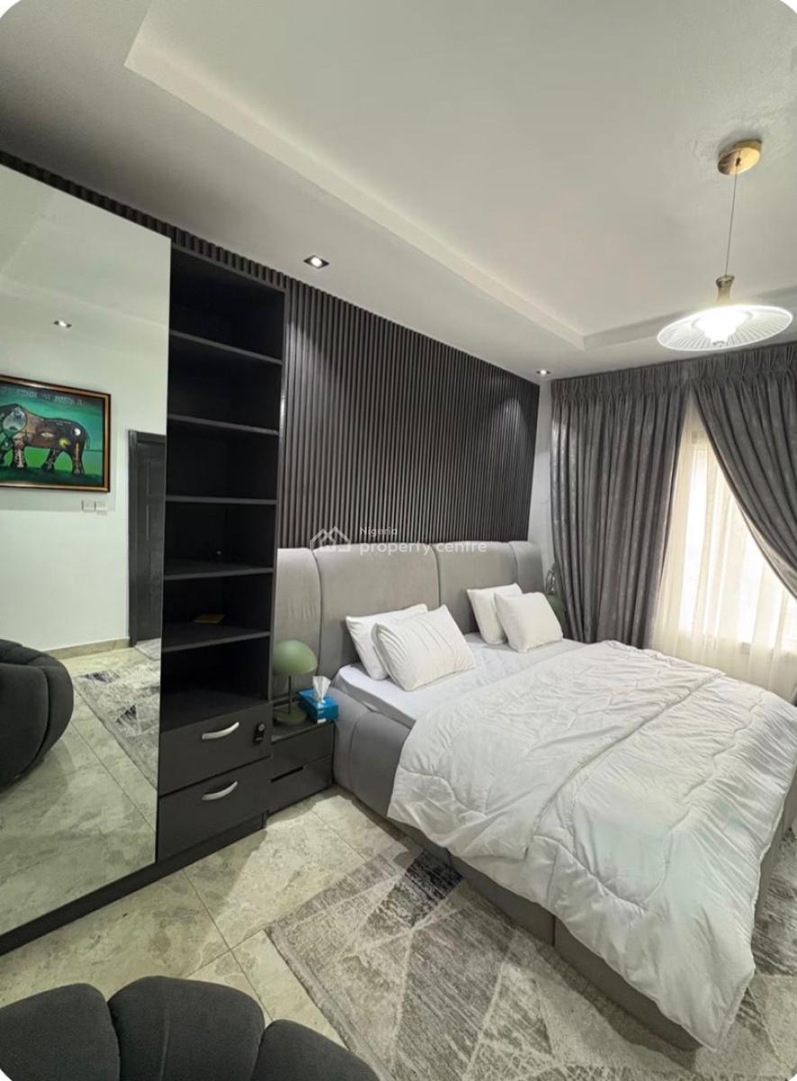 Fully Furnished 1 Bedroom Apartment Studio, Chevron, Lekki, Lagos, Flat / Apartment for Rent