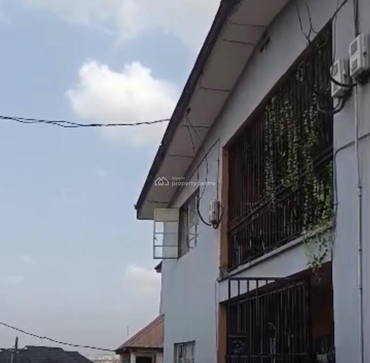 a Solid and Well Built Block of 7 Flats on Almost One and  Half Plot of Land, Near County Hospital, Ogba Ikeja*, Ogba, Ikeja, Lagos, Block of Flats for Sale