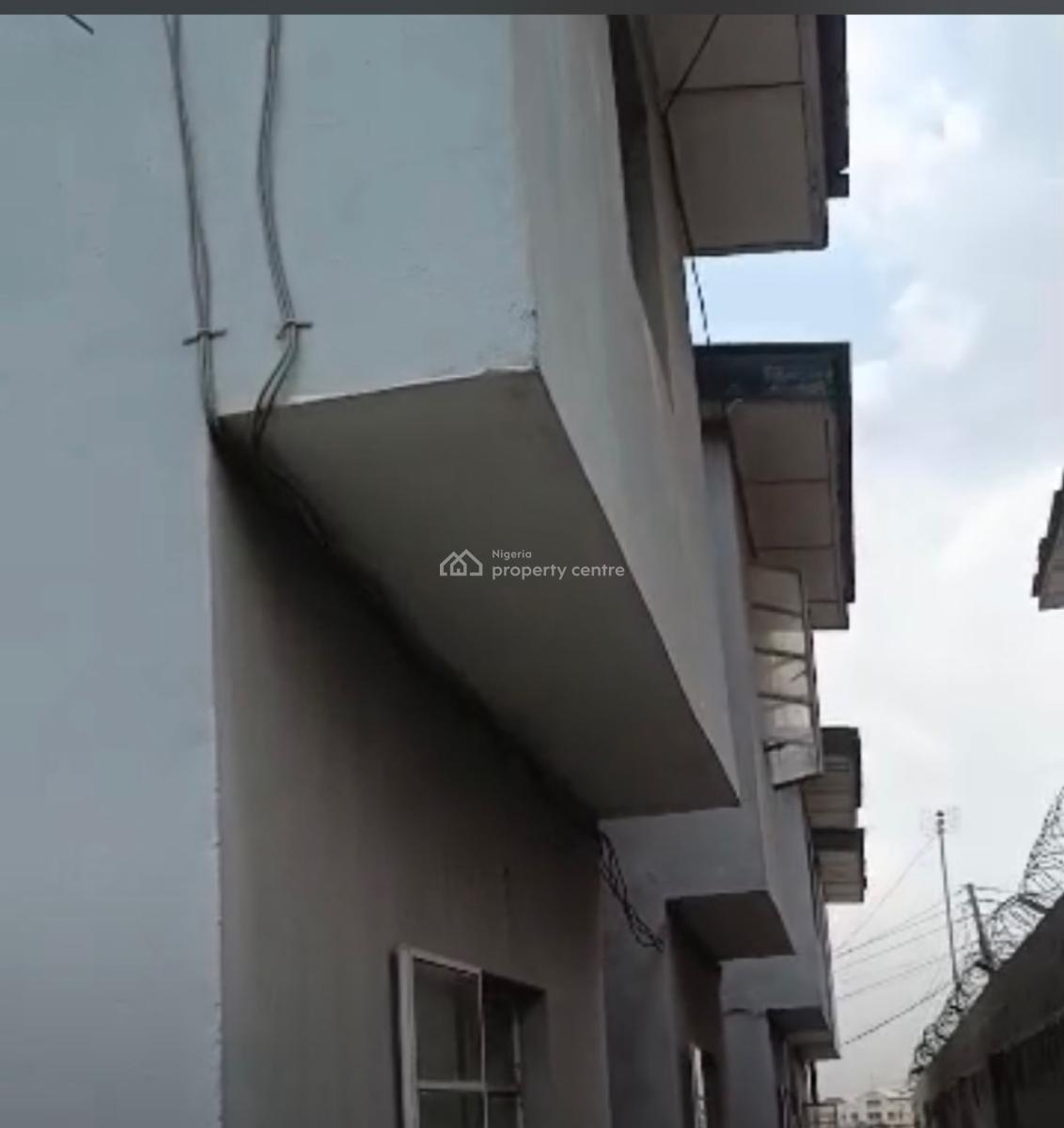 a Solid and Well Built Block of 7 Flats on Almost One and  Half Plot of Land, Near County Hospital, Ogba Ikeja*, Ogba, Ikeja, Lagos, Block of Flats for Sale