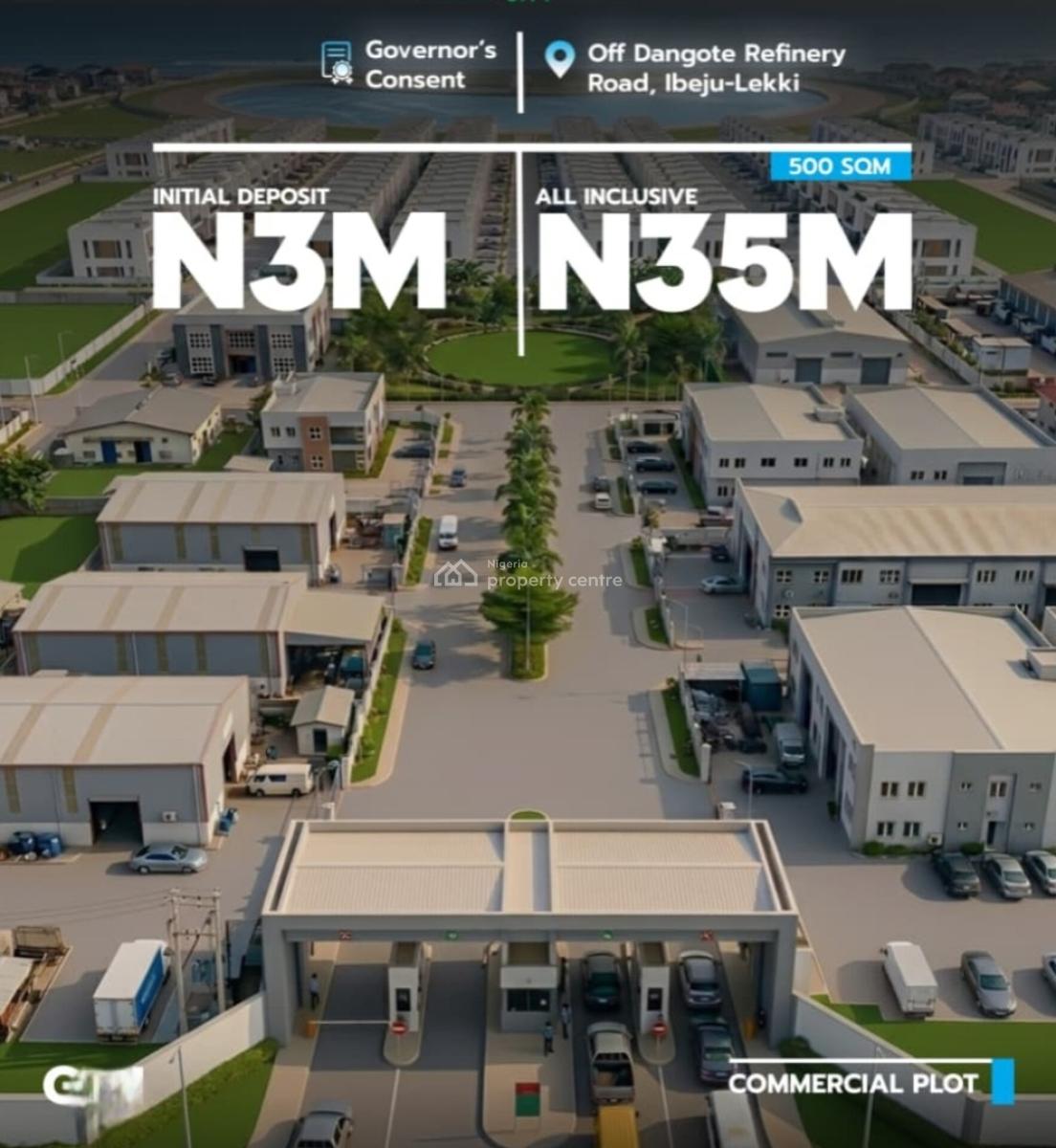 a New Commercial-led Vision, Lekki Atlantic City, Ibeju Lekki, Lagos, Commercial Land for Sale