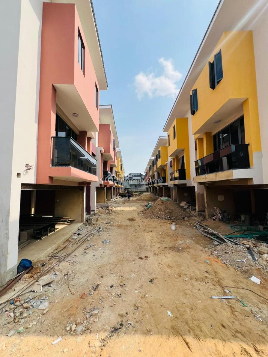 Exquisitely Built 4 Bedroom Terrace Duplex with Bq, Laundry Room, Adeniyi Jones, Ikeja, Lagos, Terraced Duplex for Sale