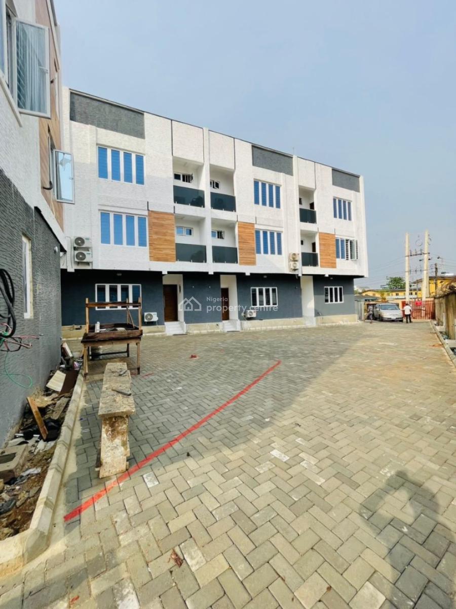 Excellently Built 4 Bedroom Terrace Duplex with Bq, Adeniyi Jones, Ikeja, Lagos, Terraced Duplex for Sale