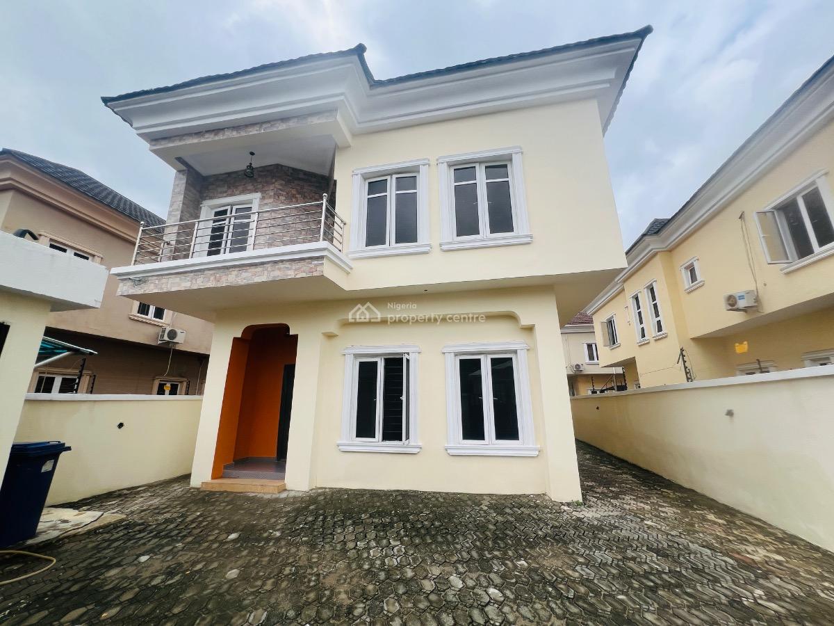 5 Bedroom Fully Detached Duplex Private Compound, Behind Megachicken Restaurant Ikota, Ikota, Lekki, Lagos, Detached Duplex for Rent