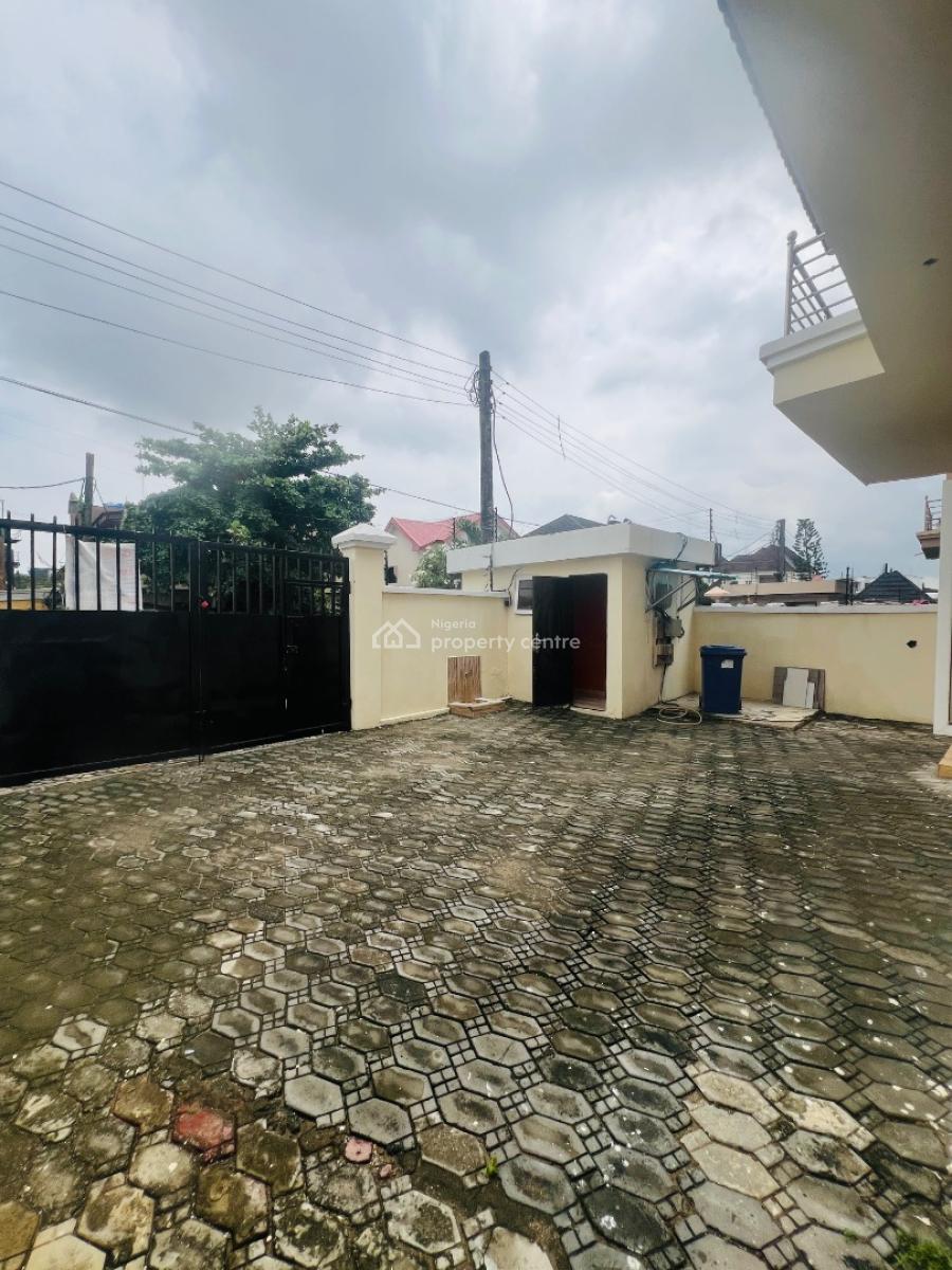 5 Bedroom Fully Detached Duplex Private Compound, Behind Megachicken Restaurant Ikota, Ikota, Lekki, Lagos, Detached Duplex for Rent