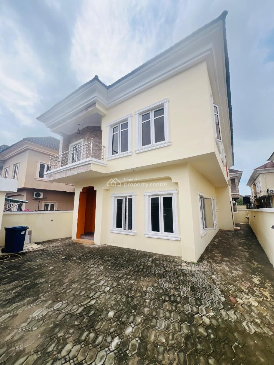 5 Bedroom Fully Detached Duplex Private Compound, Behind Megachicken Restaurant Ikota, Ikota, Lekki, Lagos, Detached Duplex for Rent