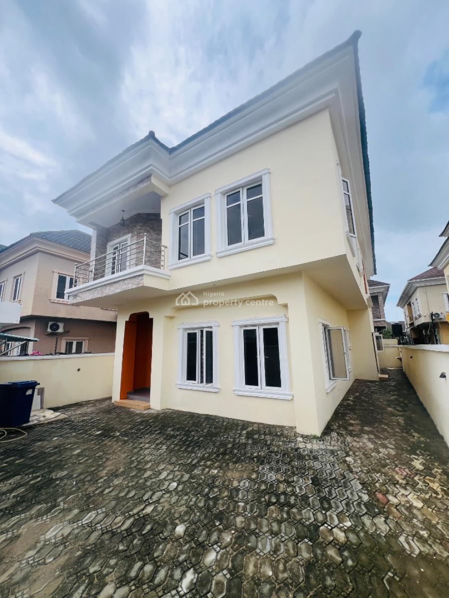 5 Bedroom Fully Detached Duplex Private Compound, Behind Megachicken Restaurant Ikota, Ikota, Lekki, Lagos, Detached Duplex for Rent