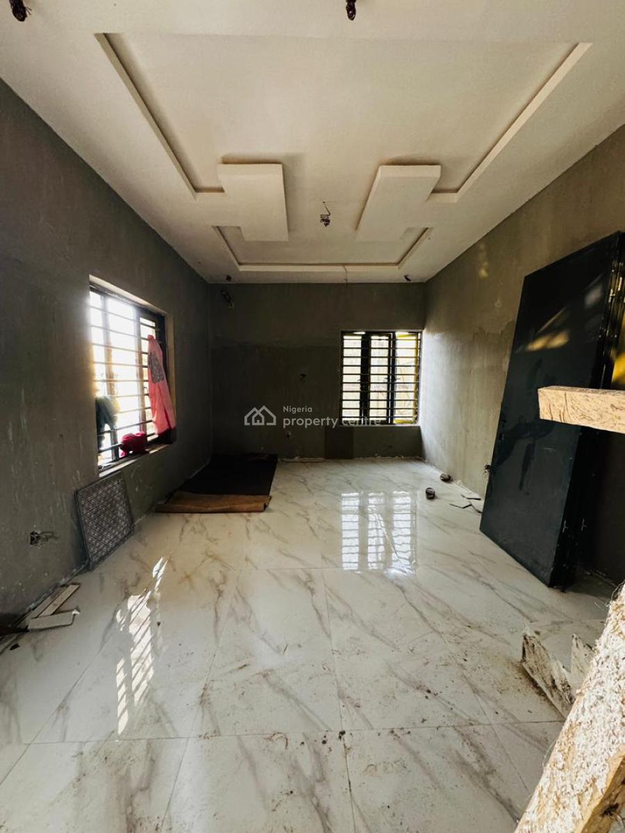 Newly Built 4 Bedroom Terrace Duplex with Study, Beautifully Designed Home with Study, Bq in a Secured Estate, Ojodu, Lagos, Terraced Duplex for Sale