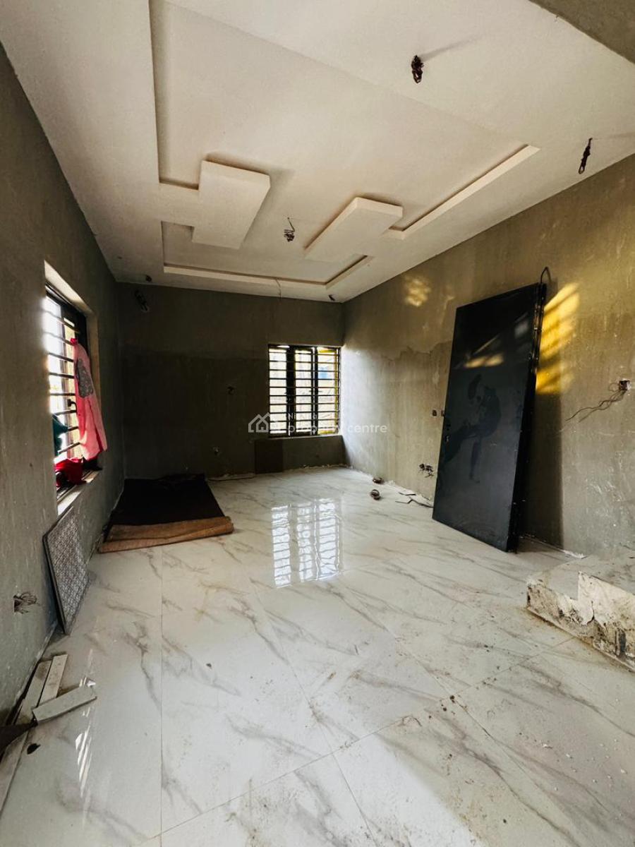 Newly Built 4 Bedroom Terrace Duplex with Study, Beautifully Designed Home with Study, Bq in a Secured Estate, Ojodu, Lagos, Terraced Duplex for Sale