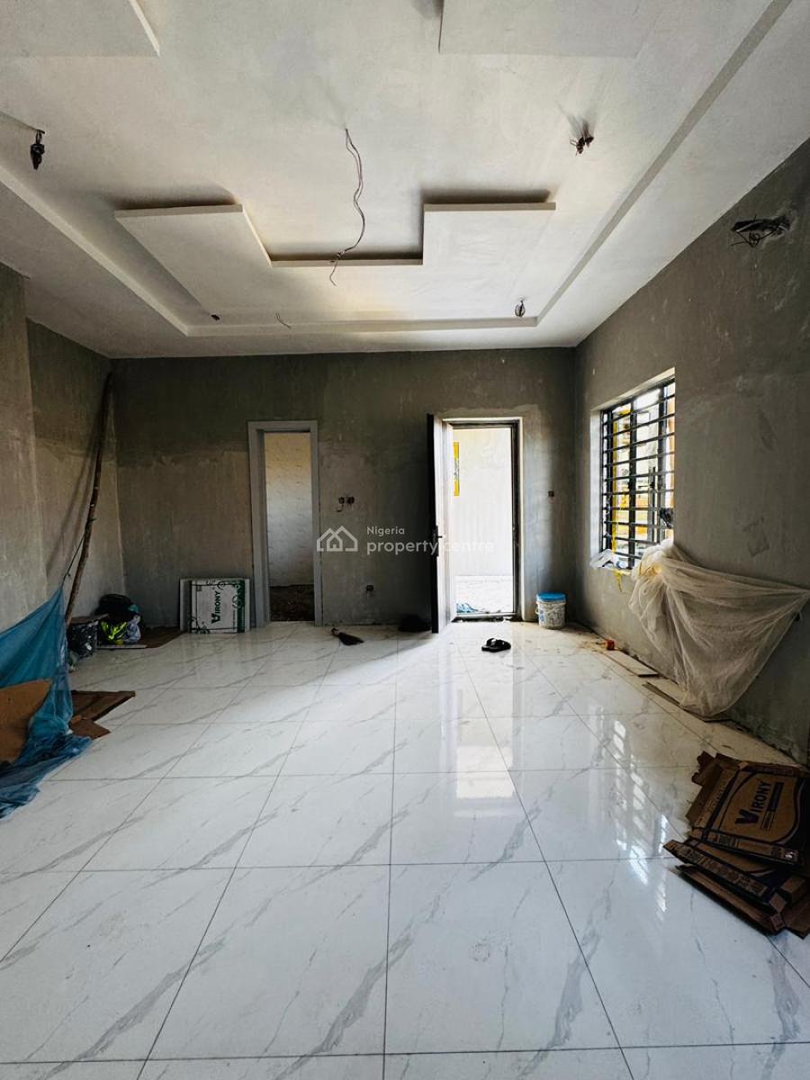 Newly Built 4 Bedroom Terrace Duplex with Study, Beautifully Designed Home with Study, Bq in a Secured Estate, Ojodu, Lagos, Terraced Duplex for Sale