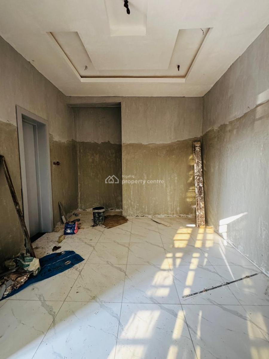 Newly Built 4 Bedroom Terrace Duplex with Study, Beautifully Designed Home with Study, Bq in a Secured Estate, Ojodu, Lagos, Terraced Duplex for Sale