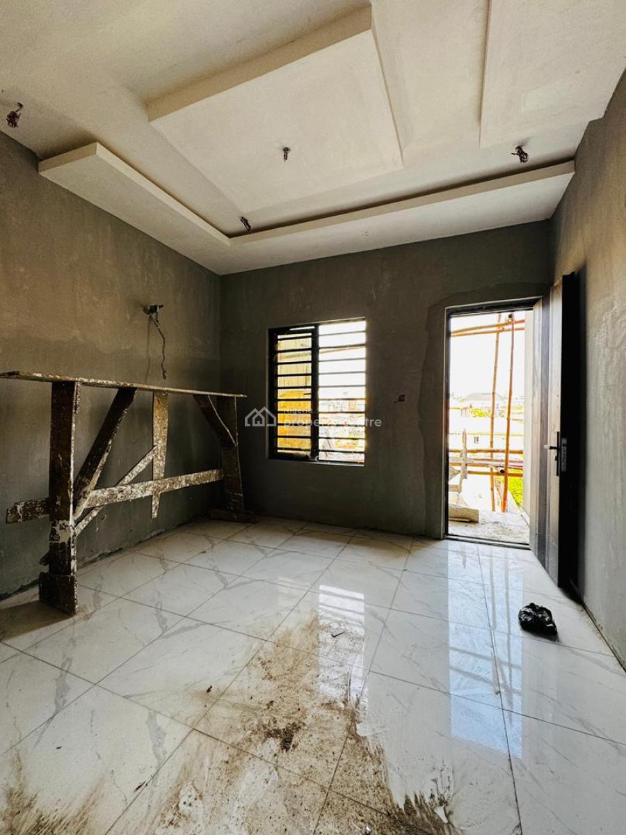 Newly Built 4 Bedroom Terrace Duplex with Study, Beautifully Designed Home with Study, Bq in a Secured Estate, Ojodu, Lagos, Terraced Duplex for Sale