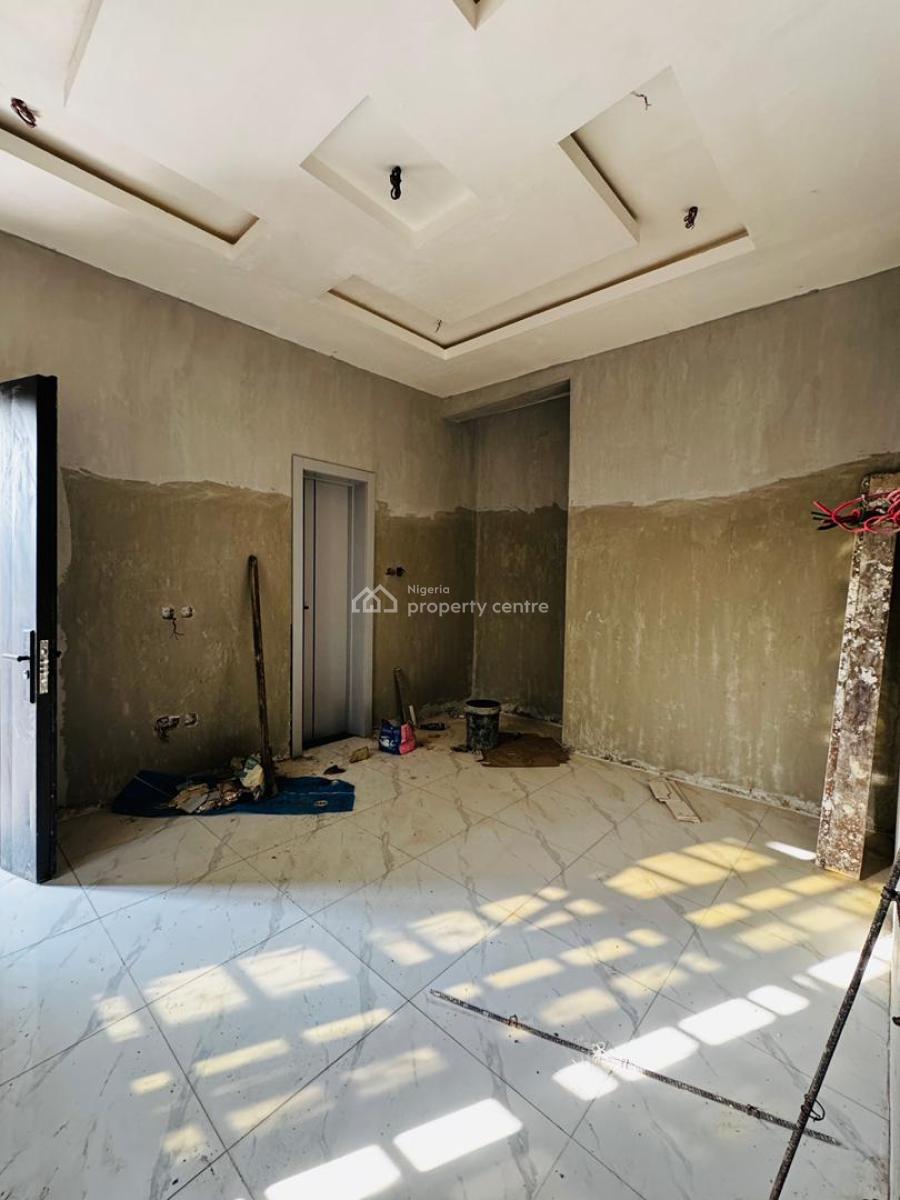 Newly Built 4 Bedroom Terrace Duplex with Study, Beautifully Designed Home with Study, Bq in a Secured Estate, Ojodu, Lagos, Terraced Duplex for Sale