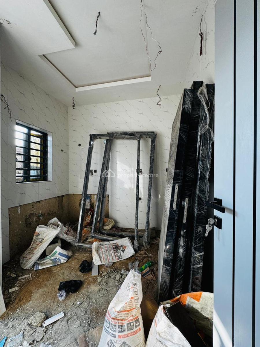 Newly Built 4 Bedroom Terrace Duplex with Study, Beautifully Designed Home with Study, Bq in a Secured Estate, Ojodu, Lagos, Terraced Duplex for Sale