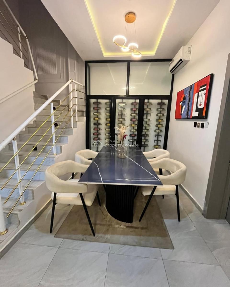 4 Bedroom Furnished Terrace Duplex + Bq, Ikate, Lekki, Lagos, Terraced Duplex for Sale