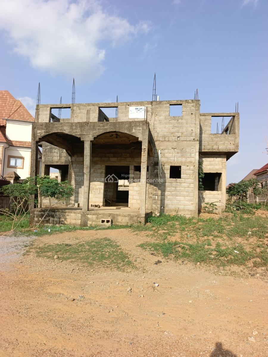 7bedroom Fully Detach Duplex Carcass in Apo -abuja, Apo District. Abuja - Nigeria., Apo Resettlement, Apo, Abuja, Detached Duplex for Sale