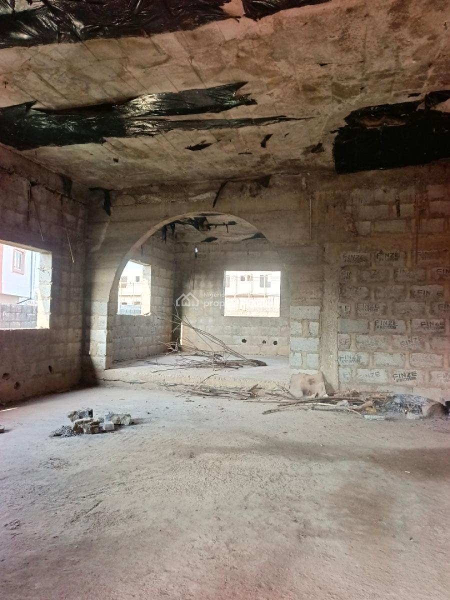 7bedroom Fully Detach Duplex Carcass in Apo -abuja, Apo District. Abuja - Nigeria., Apo Resettlement, Apo, Abuja, Detached Duplex for Sale