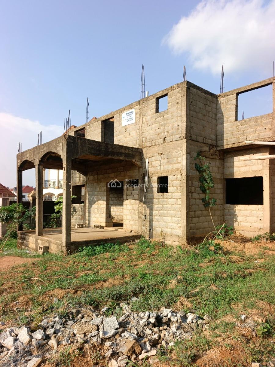 7bedroom Fully Detach Duplex Carcass in Apo -abuja, Apo District. Abuja - Nigeria., Apo Resettlement, Apo, Abuja, Detached Duplex for Sale