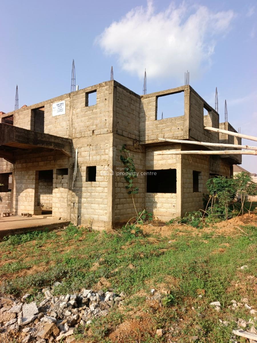 7bedroom Fully Detach Duplex Carcass in Apo -abuja, Apo District. Abuja - Nigeria., Apo Resettlement, Apo, Abuja, Detached Duplex for Sale