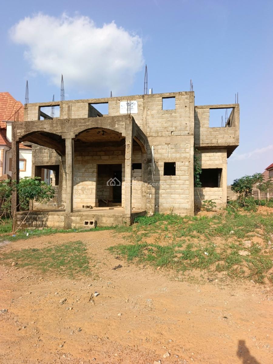 7bedroom Fully Detach Duplex Carcass in Apo -abuja, Apo District. Abuja - Nigeria., Apo Resettlement, Apo, Abuja, Detached Duplex for Sale